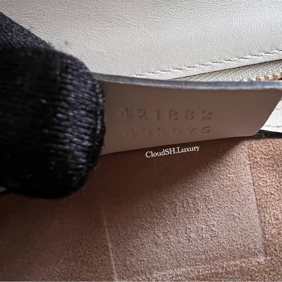 Auth Gucci White Sylvie Small Bag - Excellent condition - Picture 14 of 16